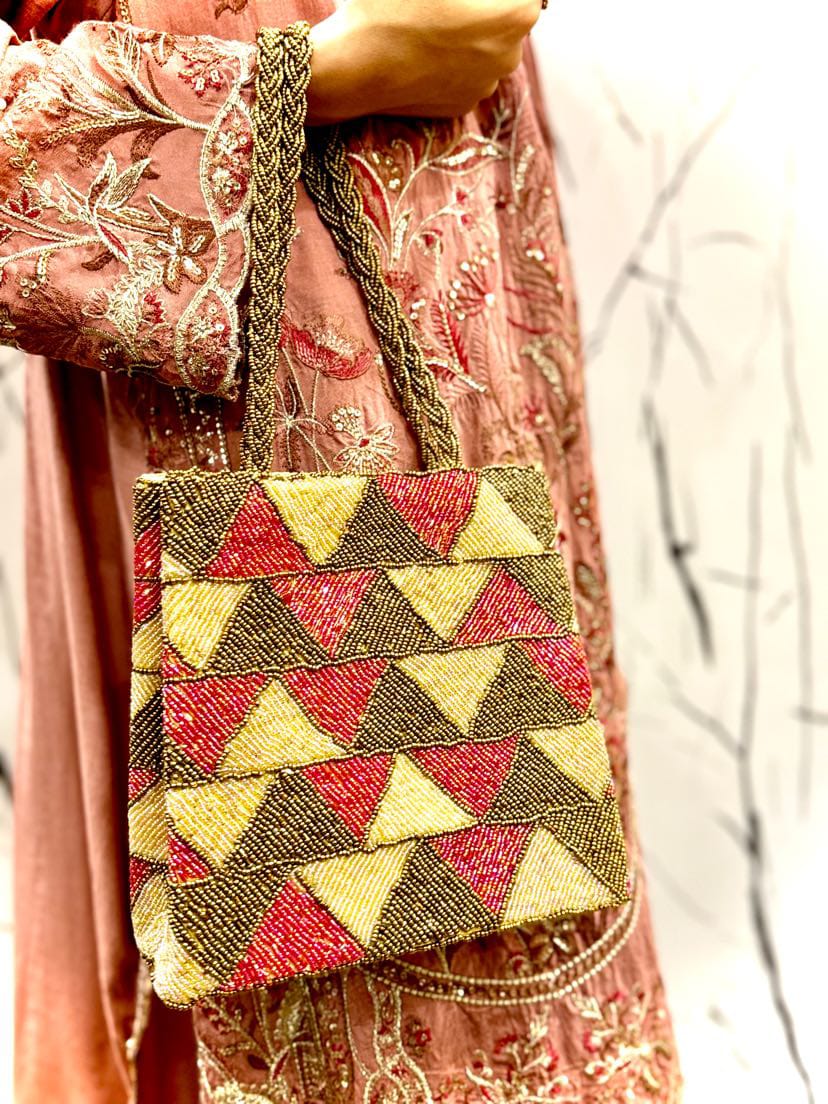 Hand Embroidered Lavish Bag,