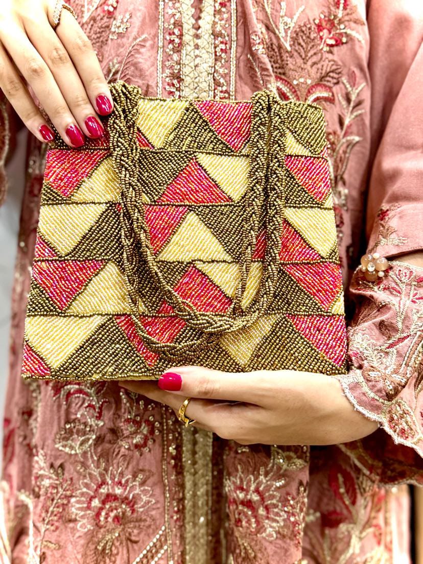 Hand Embroidered Lavish Bag,