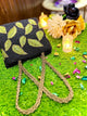 GREEN LEAF HANDEMBRIODERED LUXURIOUS BAG