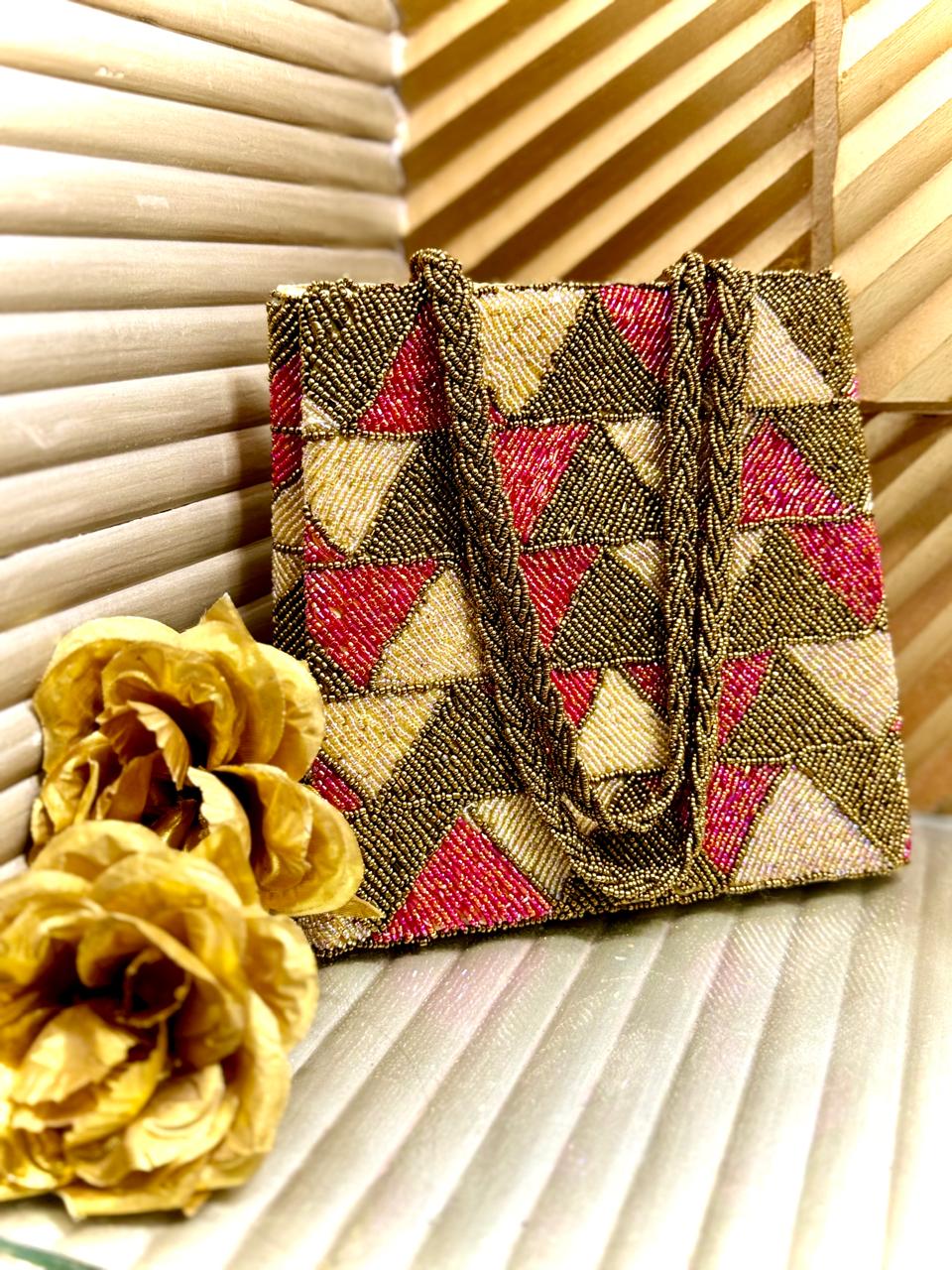 Hand Embroidered Lavish Bag,