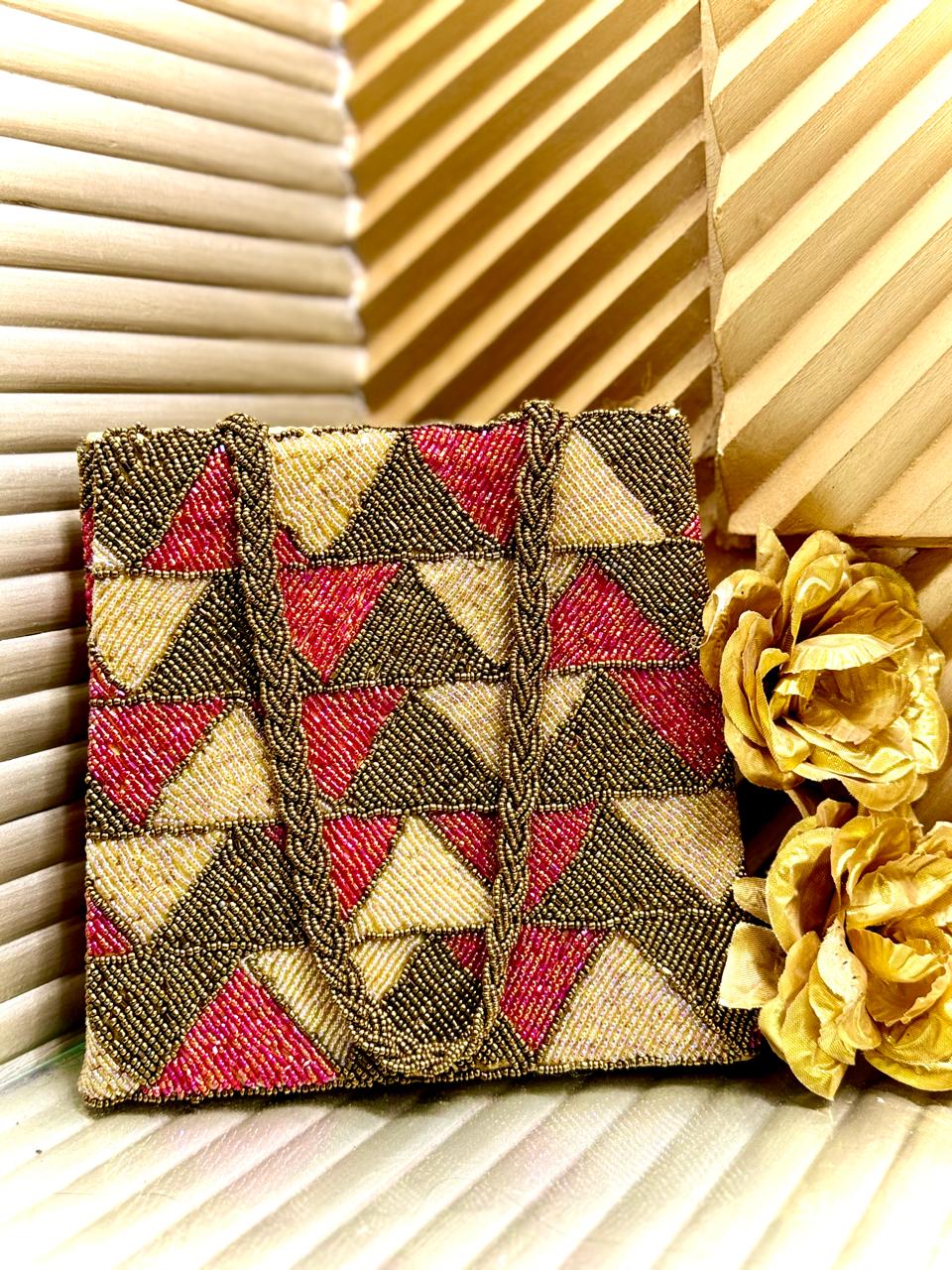 Hand Embroidered Lavish Bag,