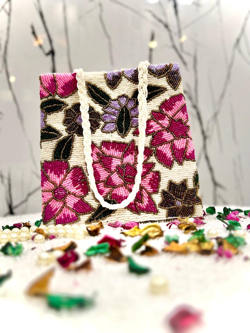 Hand beaded Bag